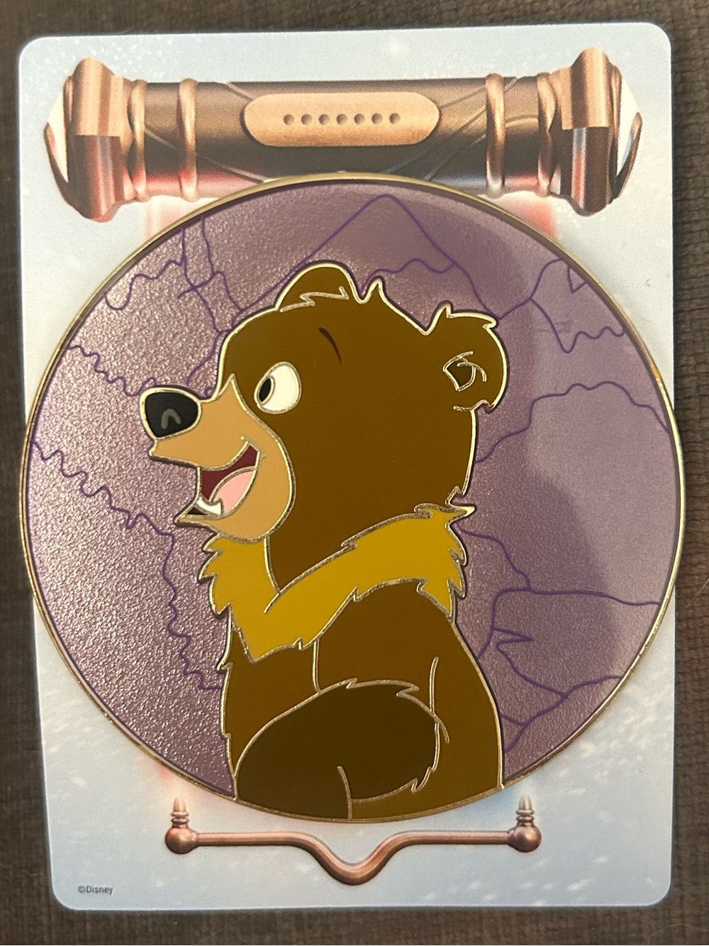 Disney brother bear koda fantasy pin